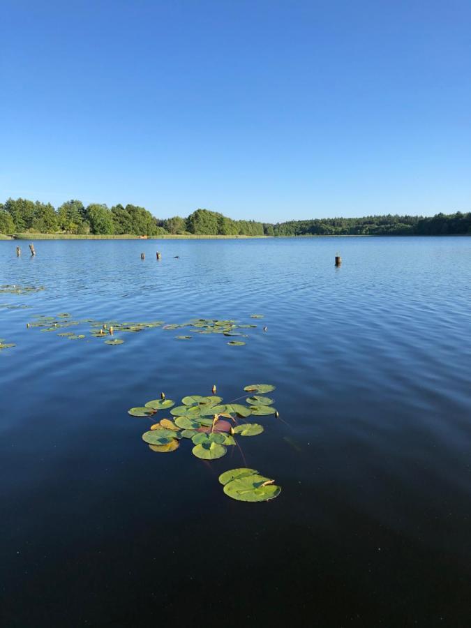 5 Sterne-Ferienhaus Eisvogel Am See Mit Sauna Und Kamin Краков-ам-Зе Экстерьер фото